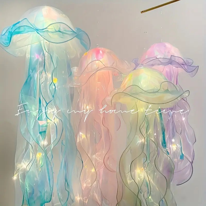 Mystical Aqua Flora Jelly Lights