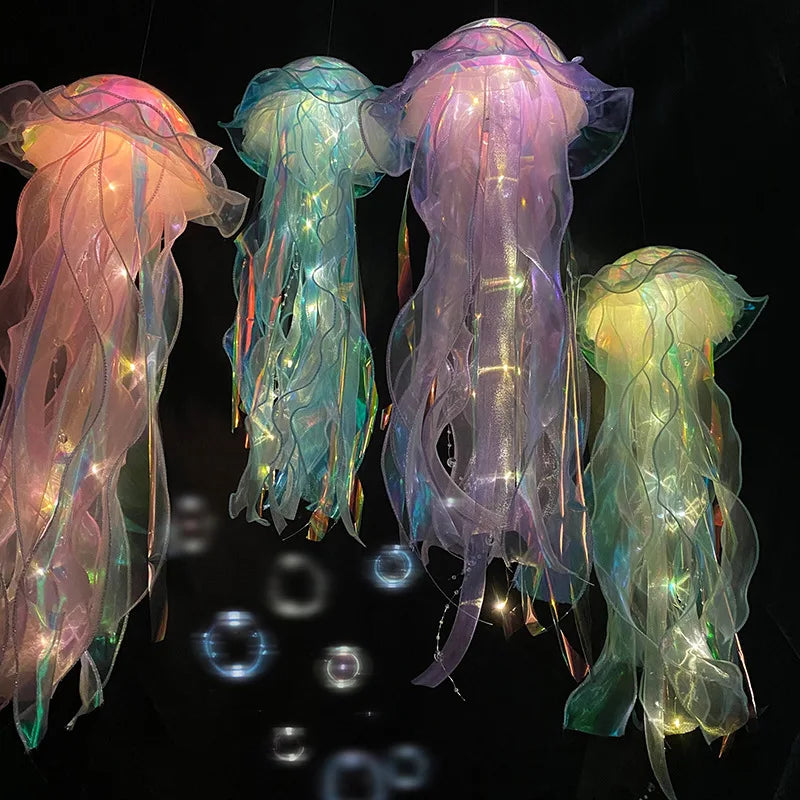 Mystical Aqua Flora Jelly Lights