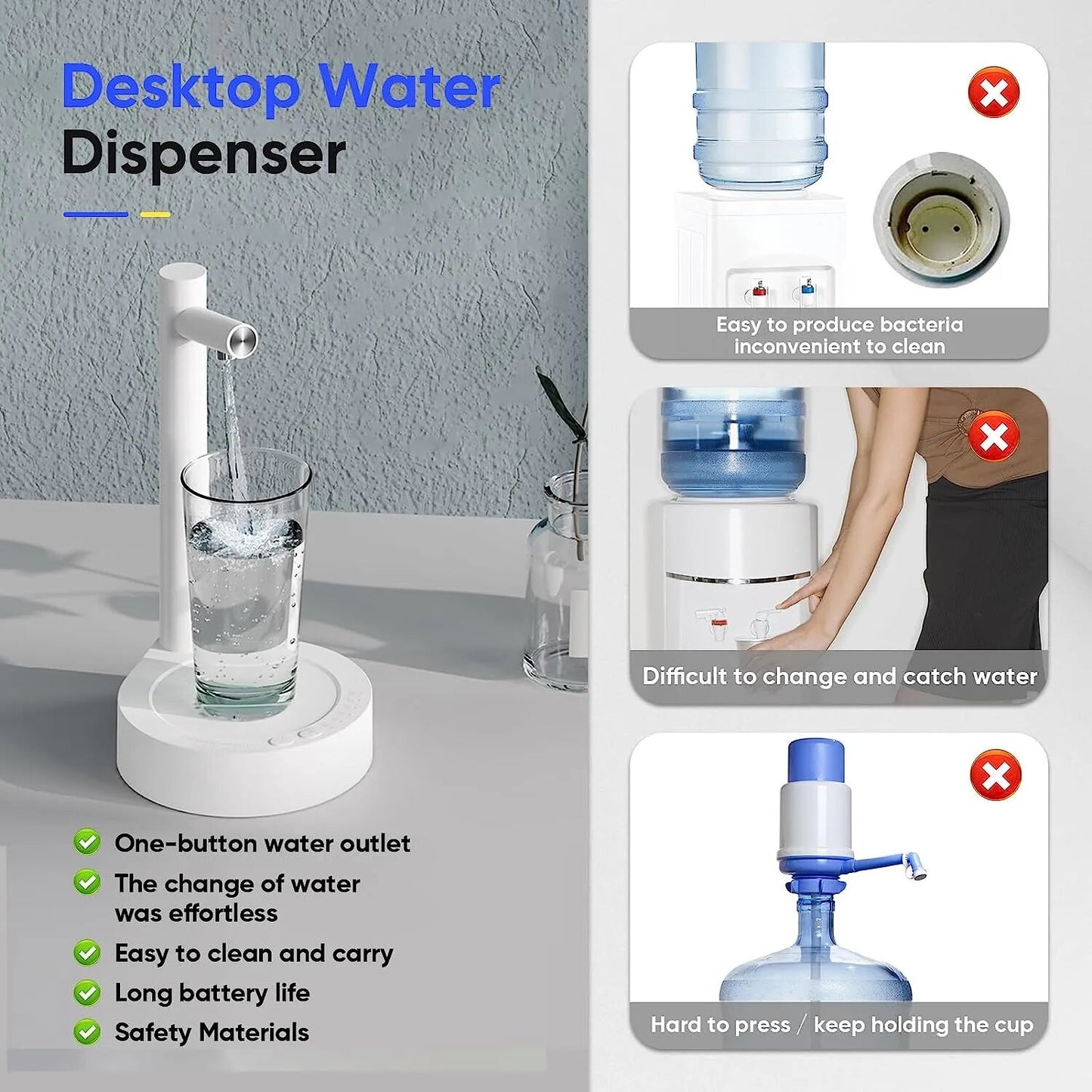 Nightstand Water Dispenser