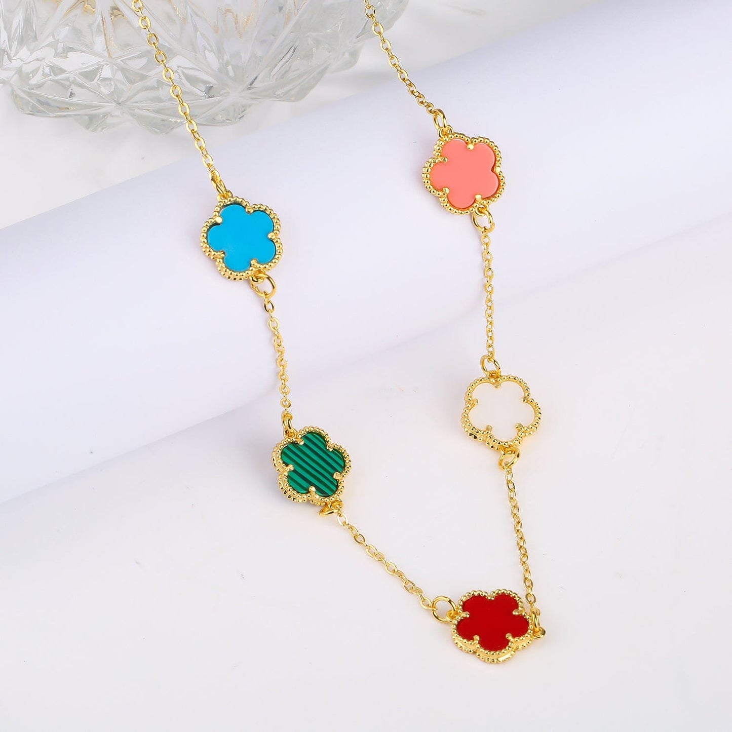 Four Leaf Clover Bracelet - WanderLightful