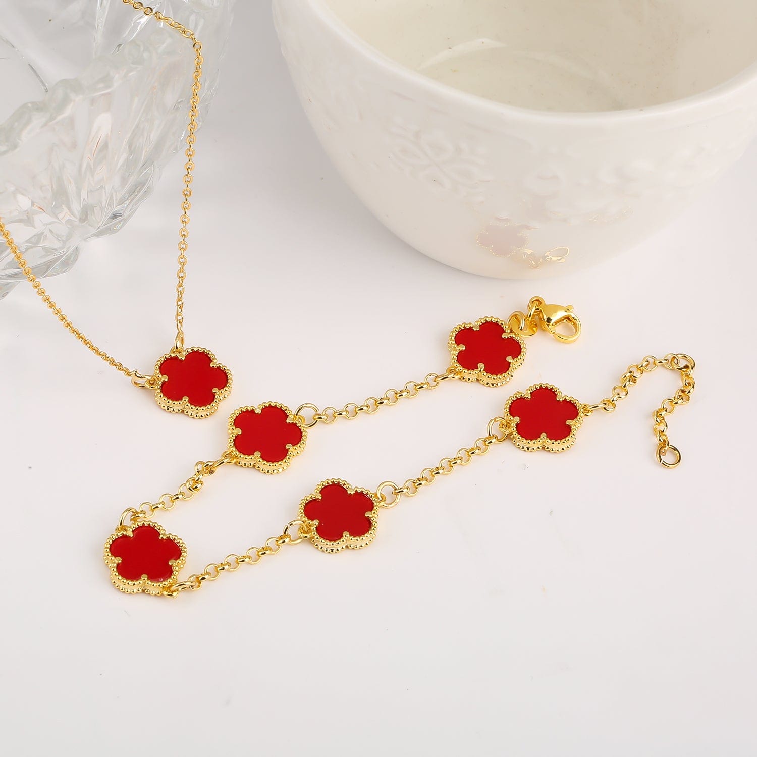 Four Leaf Clover Bracelet - WanderLightful